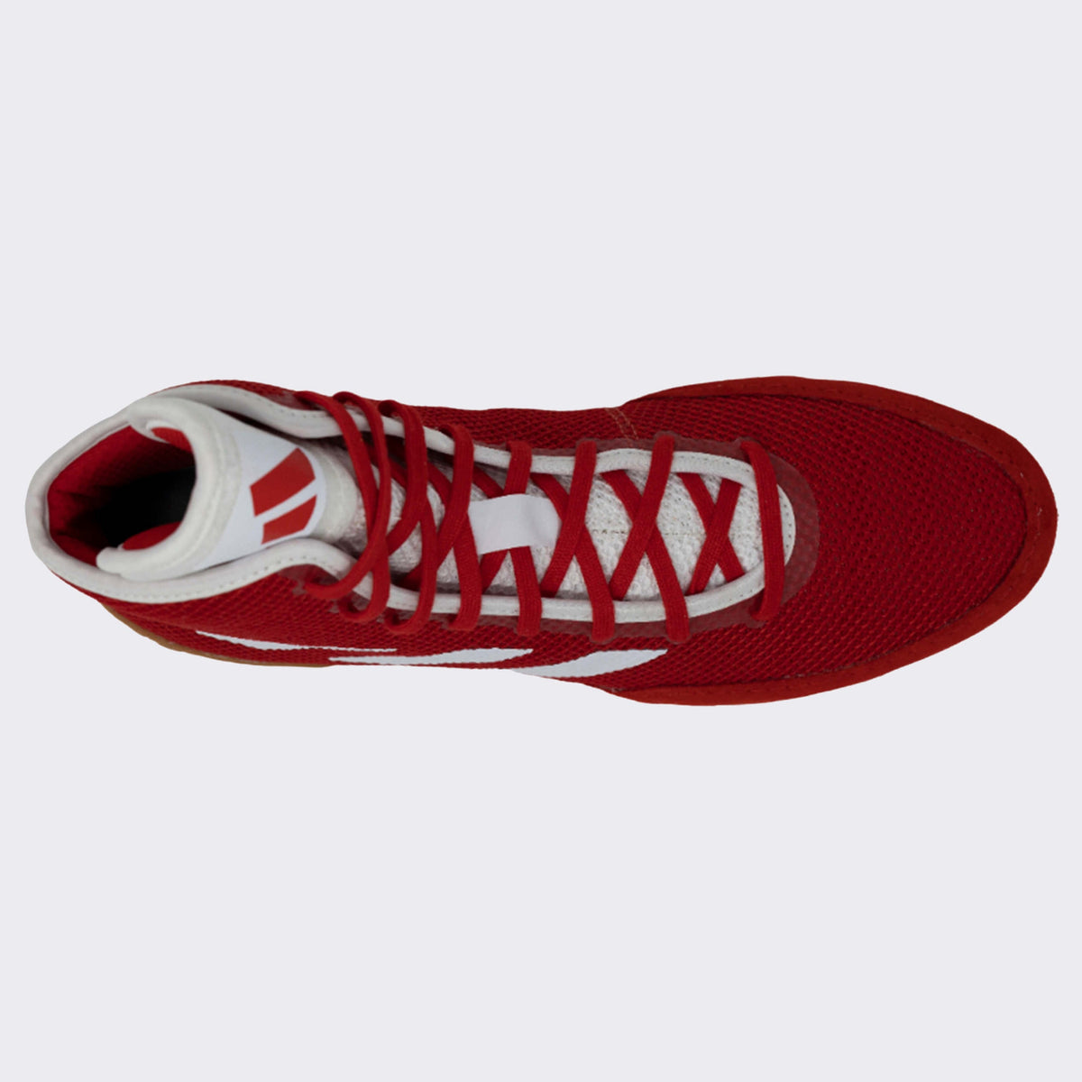 Adidas 230 Tech Fall 2.0 Wrestling Shoes  - Red White - HIT a Double - 5