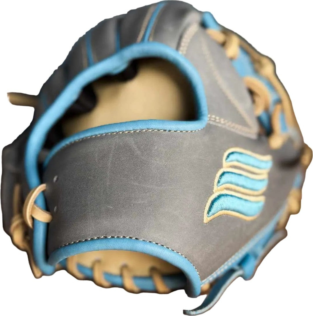 Emery 1417  Summit  11.50" Infield Glove - Gray Carolina Blue - HIT a Double - 4