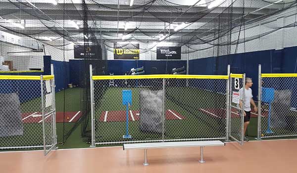 Outdoor cage built by HIT a Double