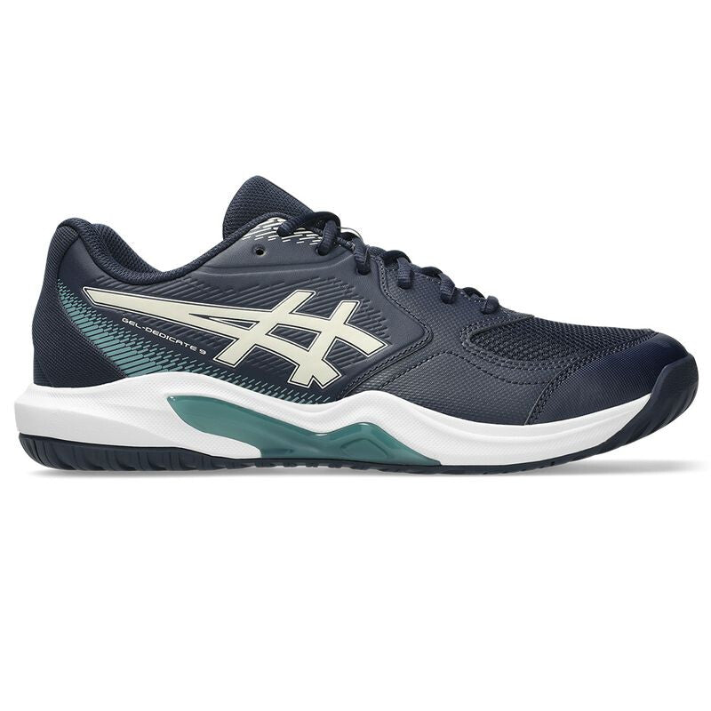 ASICS GEL Dedicate 9 Wide (M) (Midnight/Oatmeal) - Image 1
