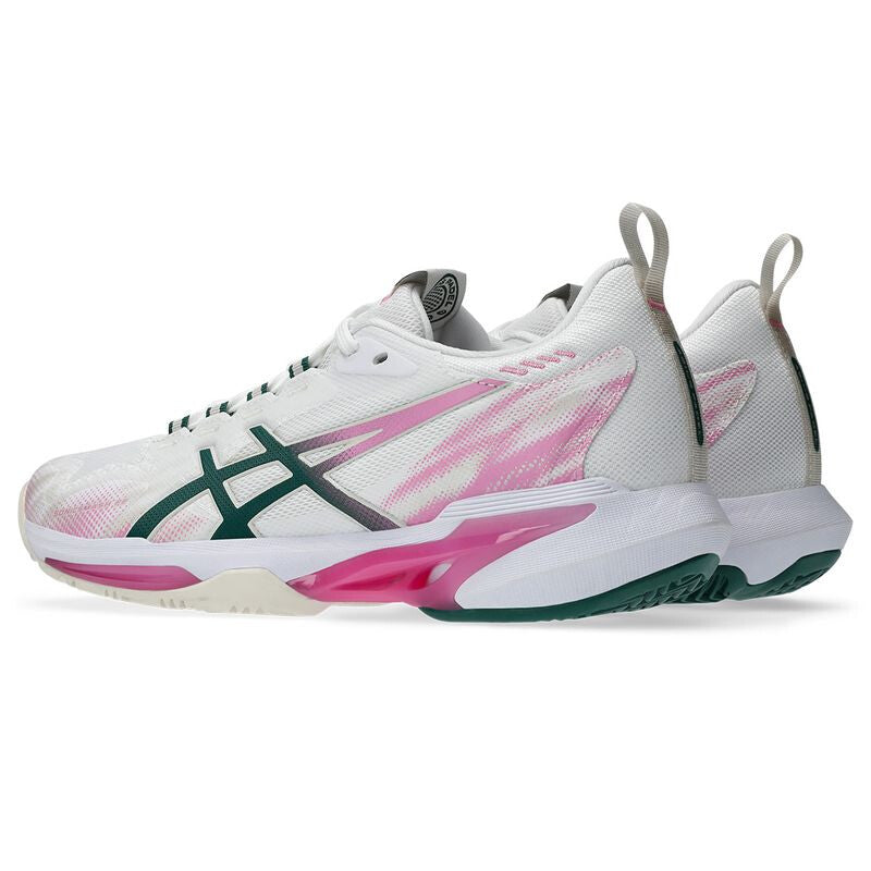 ASICS Sonicsmash FF Padel (W) (White/Green) - Image 6