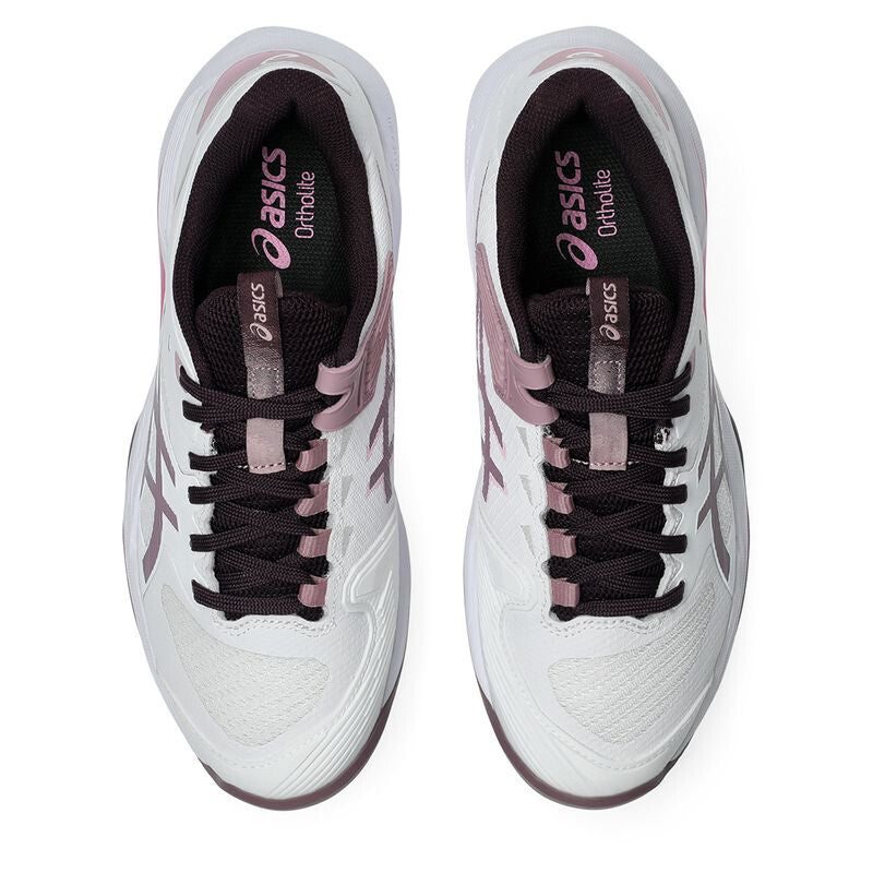 ASICS Solution Speed FF 4 Clay (W) (White/Dusty Mauve) - Image 8