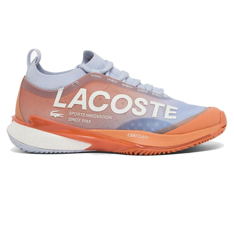 Lacoste AG-LT25 Lite Clay (W) (Light Blue/Orange) - Image 1
