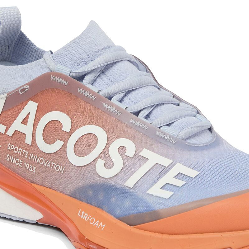 Lacoste AG-LT25 Lite Clay (W) (Light Blue/Orange) - Image 4