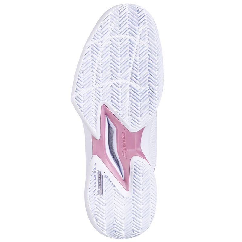 Babolat Jet Tere 2 Clay (W) (White/Pink) - Image 3