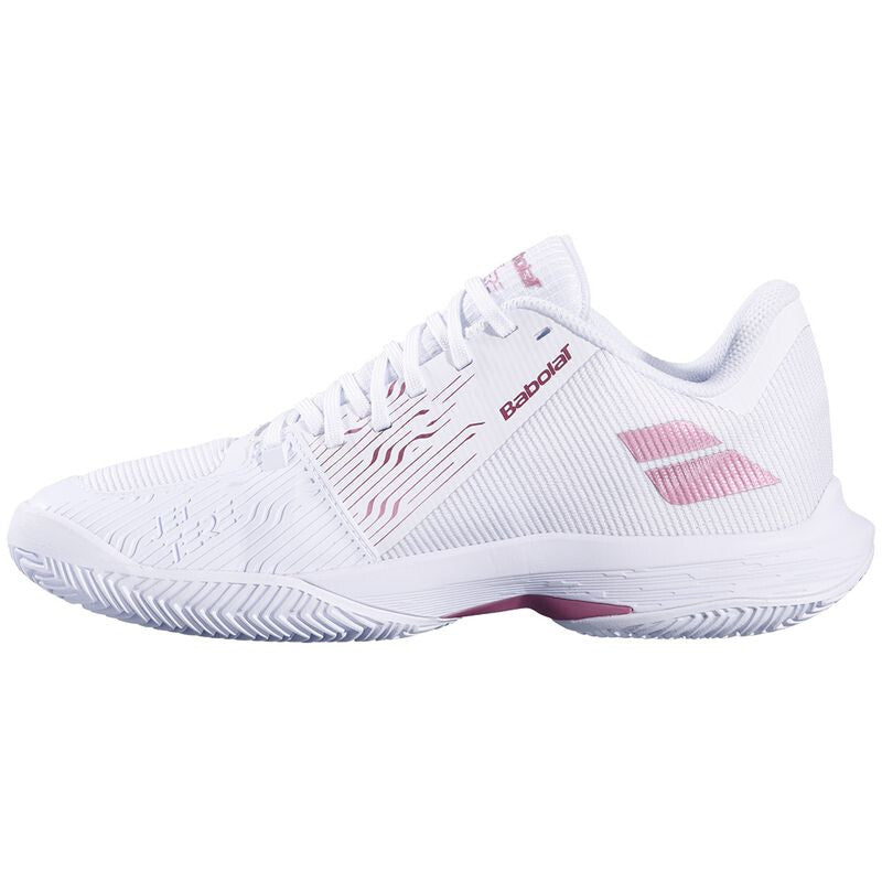 Babolat Jet Tere 2 Clay (W) (White/Pink) - Image 4
