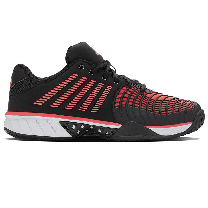 K-Swiss Express Light 3 Padel (M) (Black/Neon Lava) - Image 1
