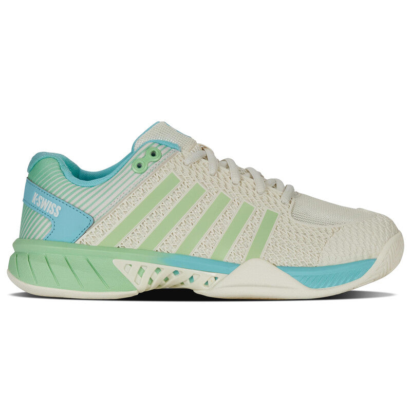 K-Swiss Express Light Pickleball (W) (Egret/Green) - Image 1