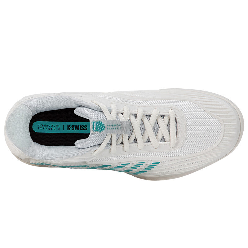 K-Swiss Hypercourt Express 3 (W) (White/Baltic) - Image 5