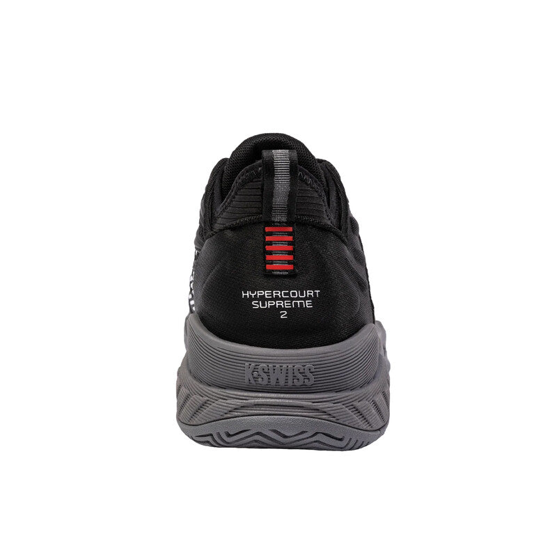 K-Swiss Hypercourt Supreme 2 (M) (Black/Grey) - Image 3