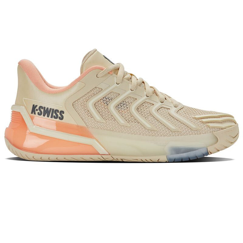 K-Swiss Ultrashot 4 (W) (Whitecap Grey/Peach) - Image 1