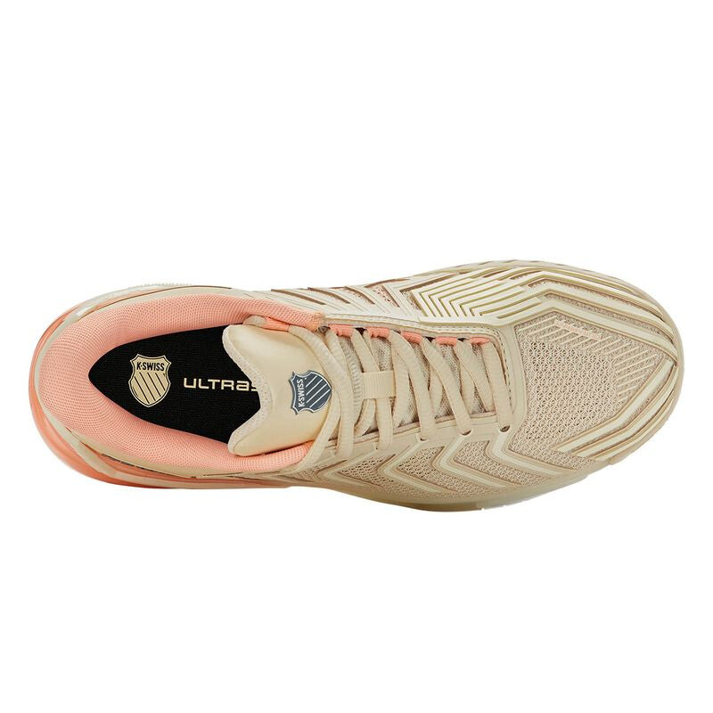 K-Swiss Ultrashot 4 (W) (Whitecap Grey/Peach) - Image 7
