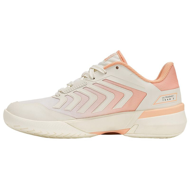 K-Swiss Ultrashot Team 2 (W) (Egret/Peach) - Image 4