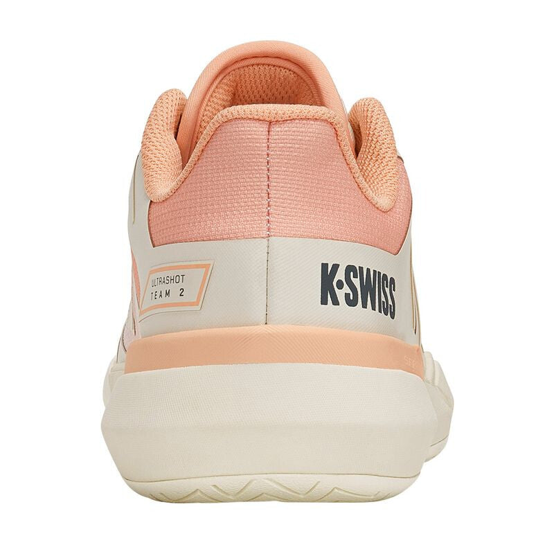 K-Swiss Ultrashot Team 2 (W) (Egret/Peach) - Image 7