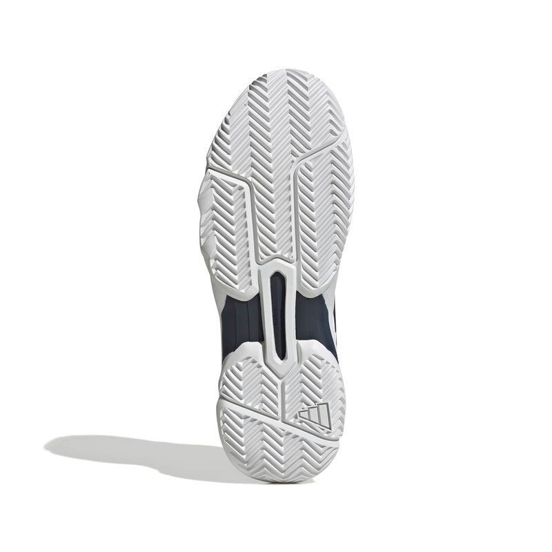 adidas CourtJam Control 3 (M) (White/Dark Blue) - Image 5