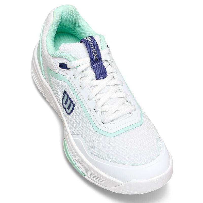 Wilson Courtglide Padel (W) (White/Skipper Blue) - Image 2