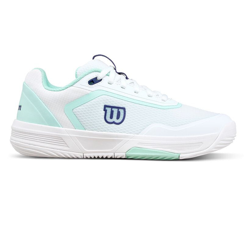 Wilson Courtglide Padel (W) (White/Skipper Blue) - Image 1