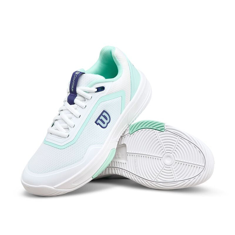 Wilson Courtglide Padel (W) (White/Skipper Blue) - Image 5