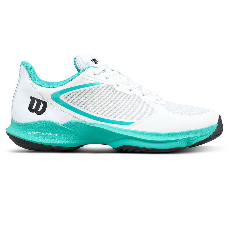 Wilson Hurakn Lite Padel (W) (White/Turquoise) - Image 1