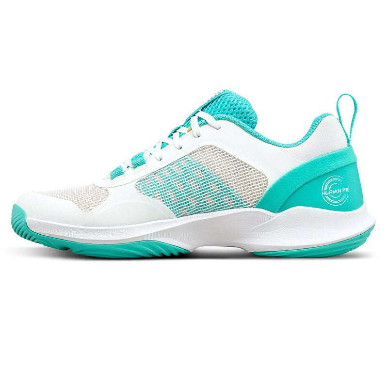 Wilson Hurakn Pro V2 Padel (W) (White/Turquoise) - Image 5