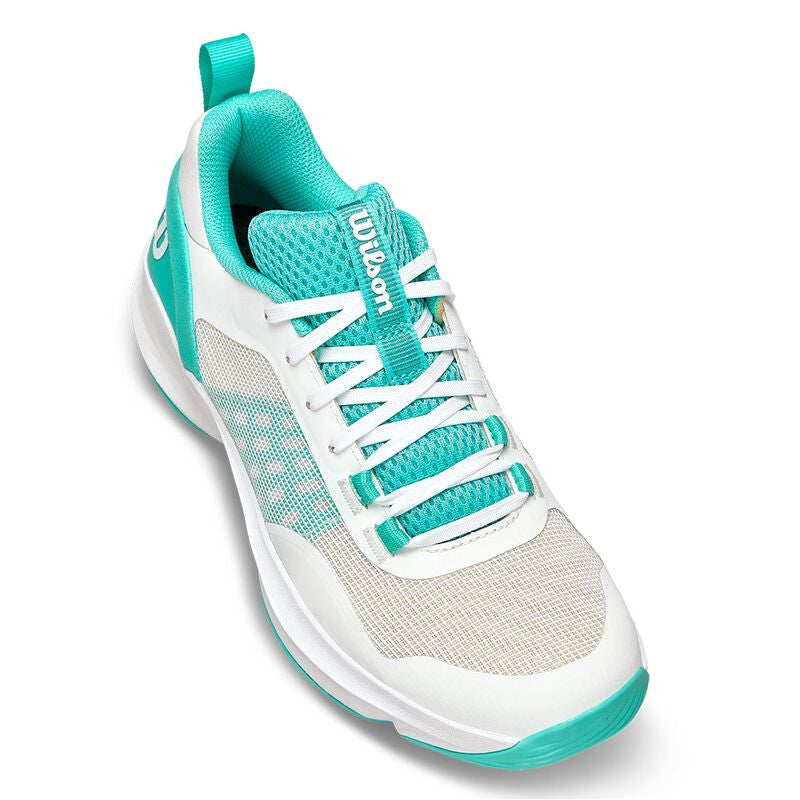 Wilson Hurakn Pro V2 Padel (W) (White/Turquoise) - Image 8