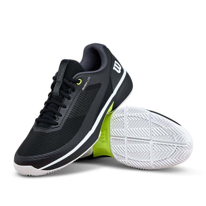 Wilson Rush Lite 5 Clay (M) (Black/White) - Image 2