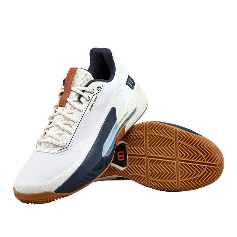 Wilson Rush Tour 5 Clay (M) (White/Navy) - Image 9