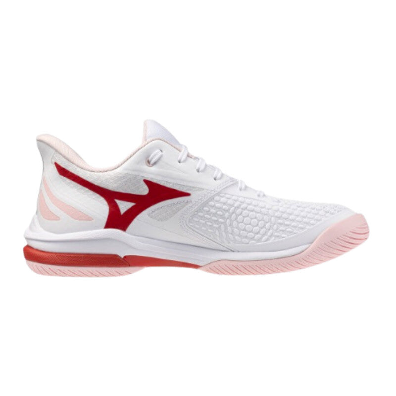 Mizuno Wave Exceed Tour 7 AC (W) (White/Fiery Red) - Image 3
