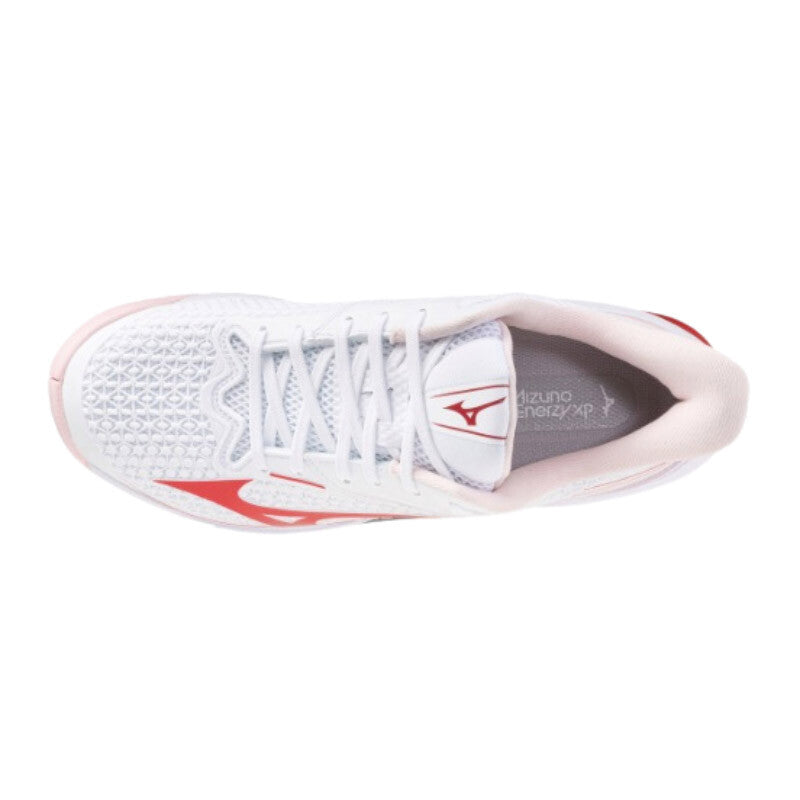 Mizuno Wave Exceed Tour 7 AC (W) (White/Fiery Red) - Image 5