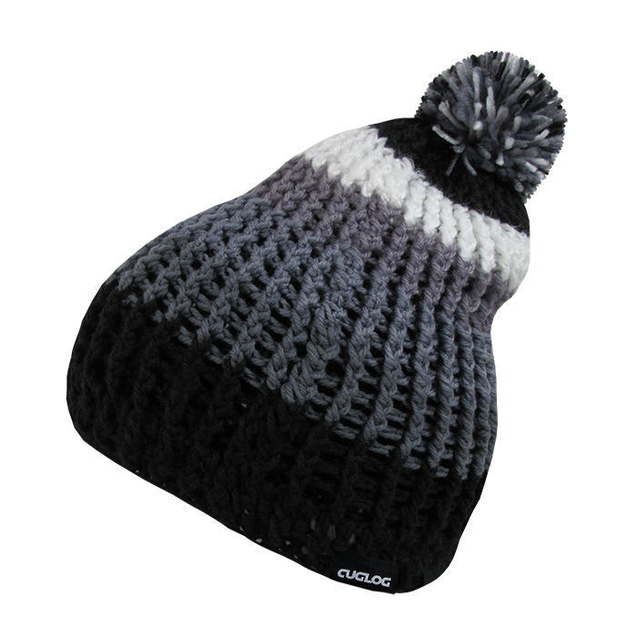 Decky K024 Matterhorn Beanie - Black Grey White