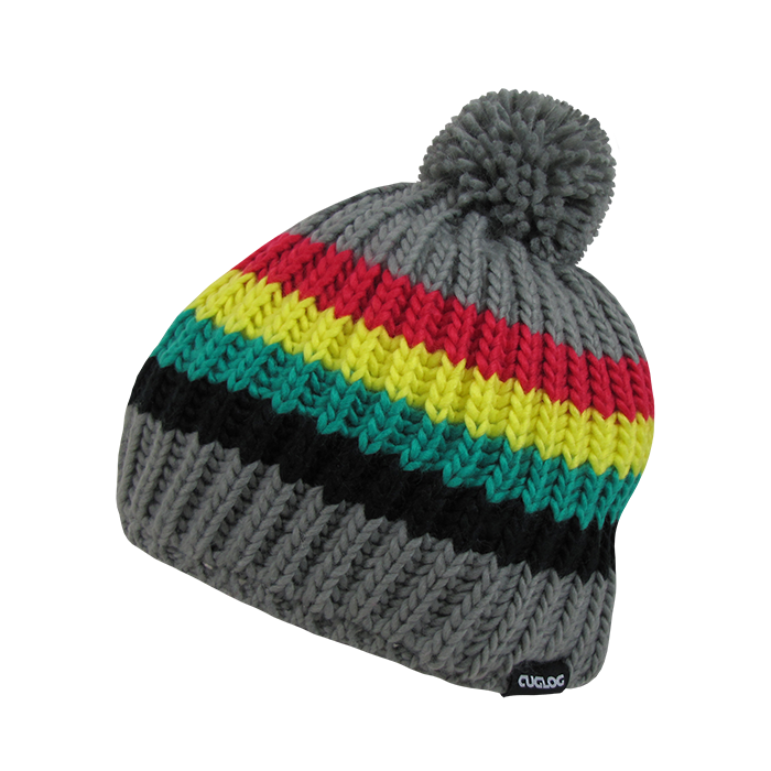 Decky K028 Mont Ventoux Beanie - Grey Black