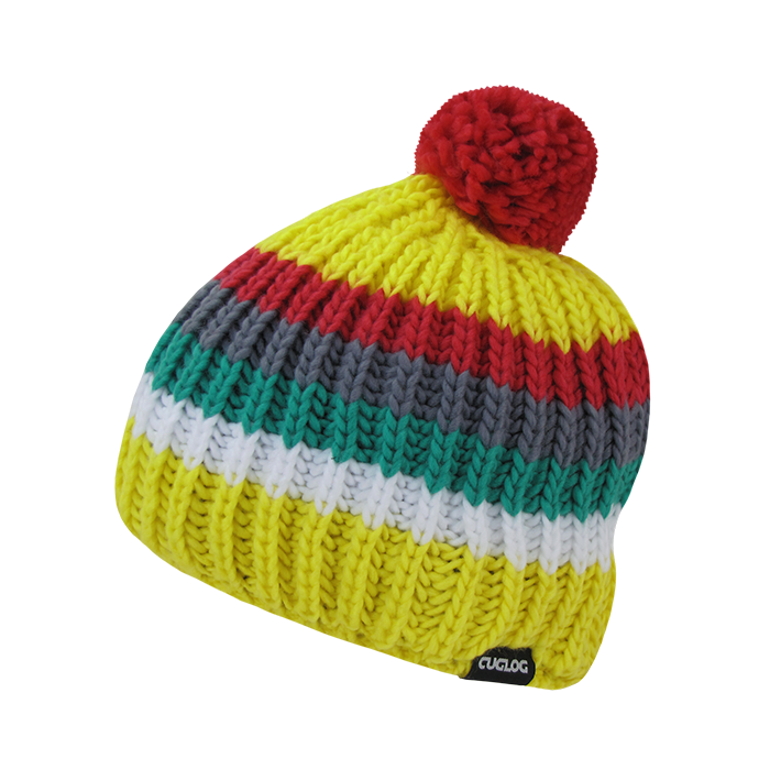 Decky K028 Mont Ventoux Beanie - Yellow Red