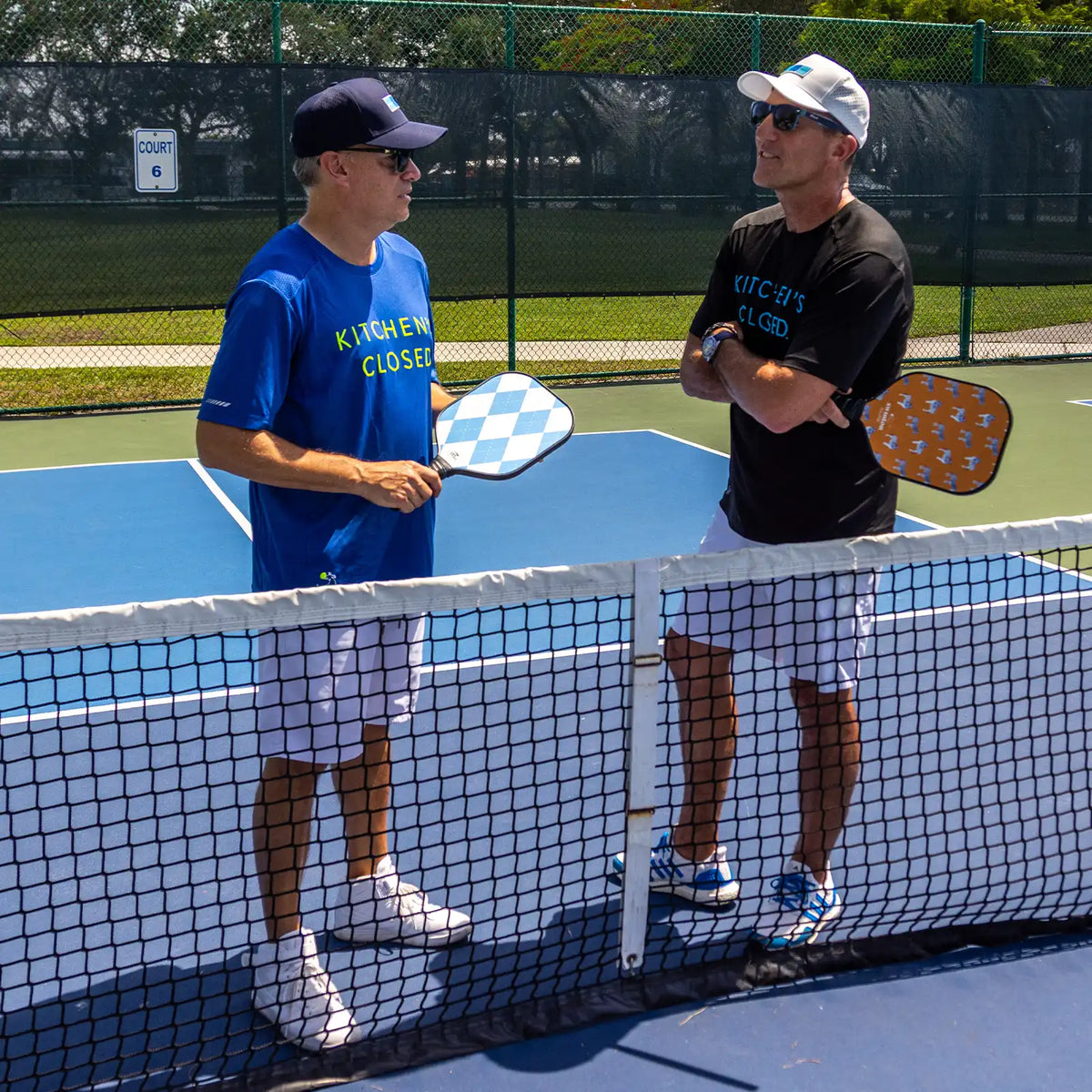 Men's Kitchen's Closed Performance Shirt Royal Blue