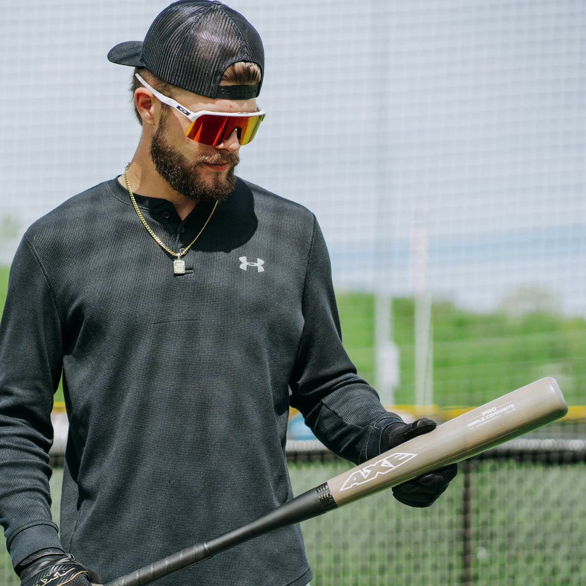 Baden Sports Axe Pro Maple Composite Wood Bat - Flared Handle