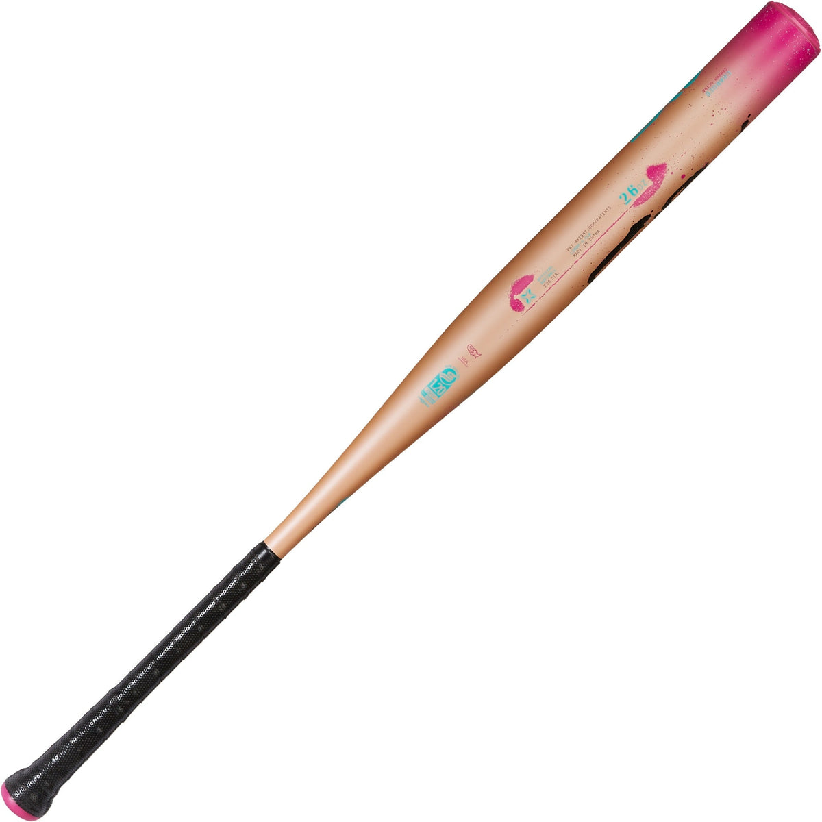 Axe Fury 1-Piece USSSA Slowpitch Softball Bat |  ½ oz Endloaded | Flared Handle