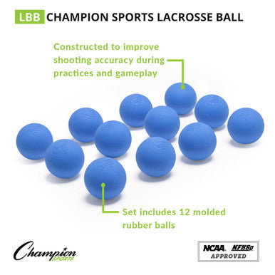 Champion Sports LB Lacrosse Balls - Doz