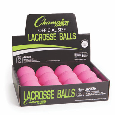 Champion Sports LB Lacrosse Balls - Doz