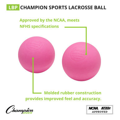Champion Sports LB Lacrosse Balls - Doz