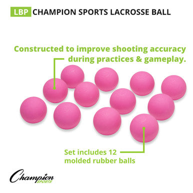 Champion Sports LB Lacrosse Balls - Doz