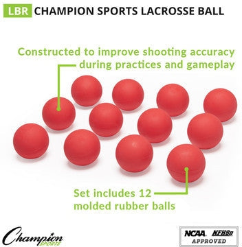 Champion Sports LB Lacrosse Balls - Doz