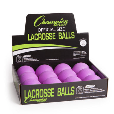 Champion Sports LB Lacrosse Balls - Doz