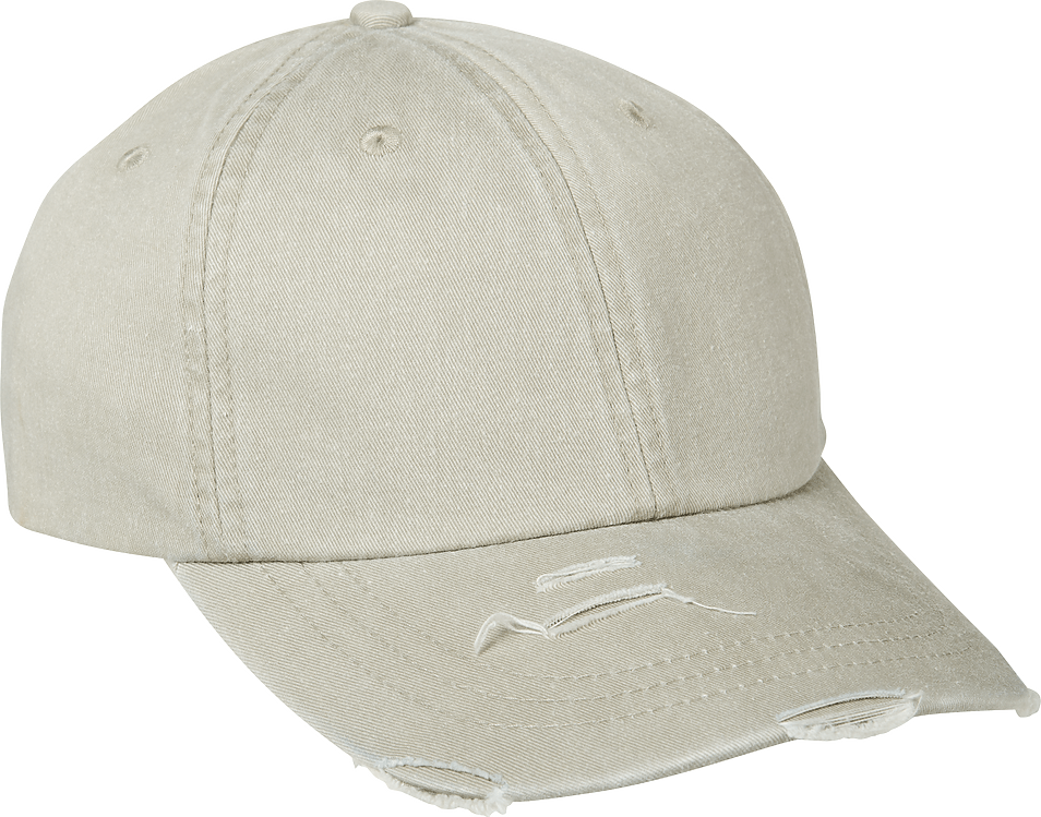 Adams Headwear LP108 Classic Pigment Distressed Cap - Stone