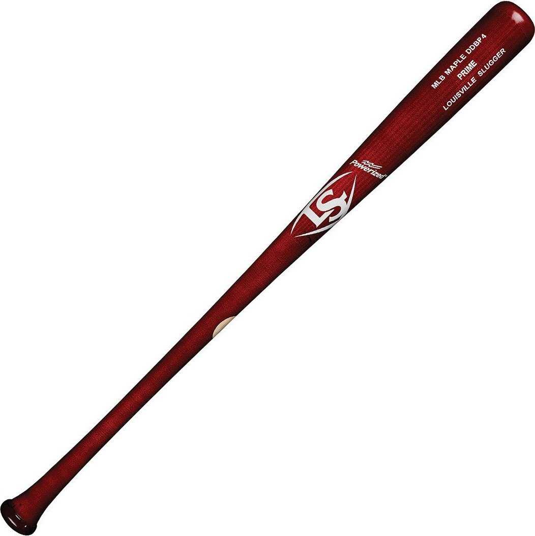 Louisville Slugger DDBP4 MLB Prime Maple Bat - Red