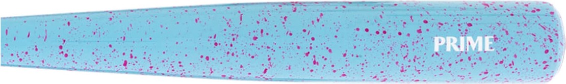 Louisville Slugger Pro Prime Maple Elly De La Cruz Baseball Bat WBL4155010 - Light Blue Neon Pink Splatter - HIT a Duble - 6