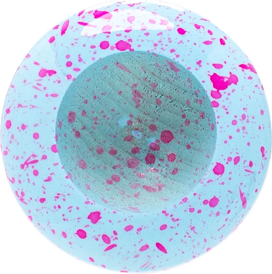 Louisville Slugger Pro Prime Maple Elly De La Cruz Baseball Bat WBL4155010 - Light Blue Neon Pink Splatter - HIT a Duble - 8