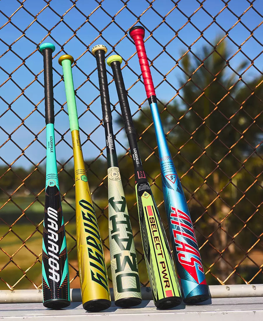 Louisville Slugger 2026 Atlas (-11) 2 5/8" USA Approved Bat WBL4129010 - Sky Blue Red Black - HIT a Double - 8