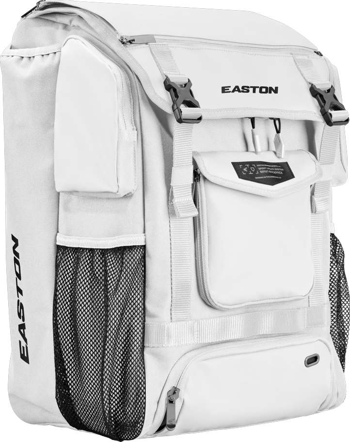 Easton MAV1 Backpack MAV1BP - White - HIT a Double - 1