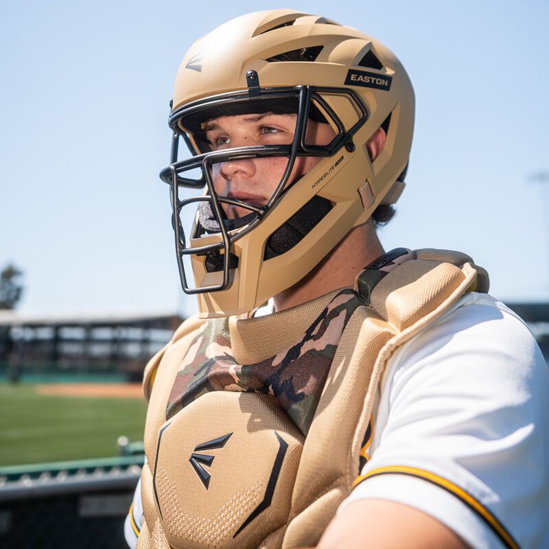 Easton MAV X Adult Catcher's Gear Set MAVXKITL - Tan Army Camo