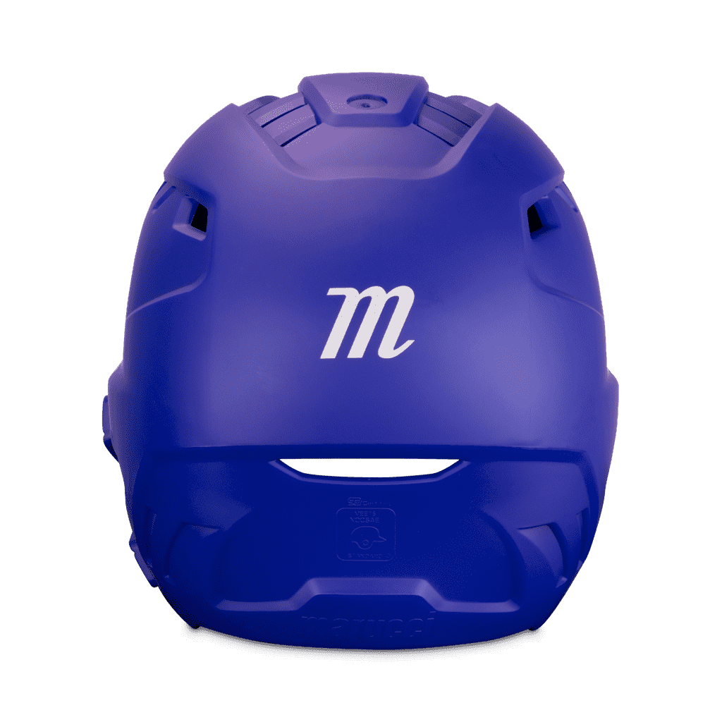 Marucci DuraVent Helmet with Jaw Guard - Royal - HIT a Double - 3