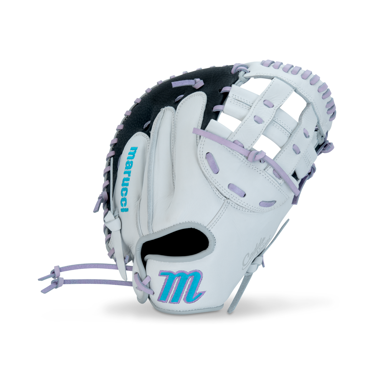 Marucci Caddo Fastpitch V2 33.00'' Catcher's Mitt Mfg2cdfp33 - White Purple-Light